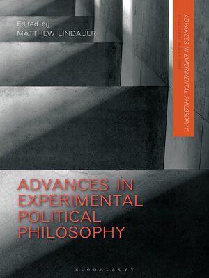 cover image of Advances in Experimental Political Philosophy